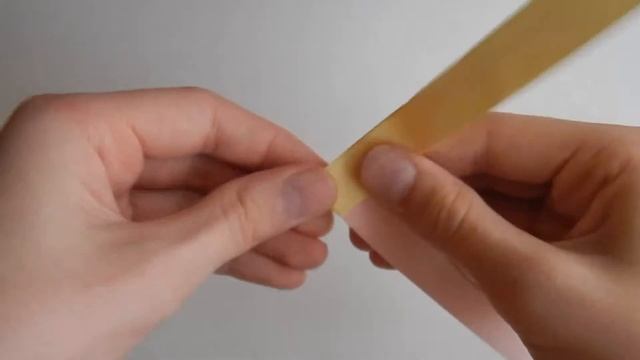 оригами звезда на удачу