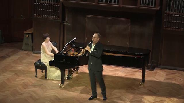 К.Мострас Этюд на тему Н.Римского-Корсакова для кларнета и ф-но Mostras Etude for clarinet and pian смотреть онлайн