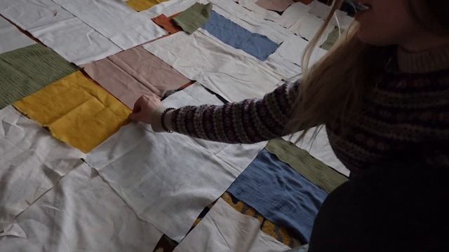 How I Made $2000 Curtains for $100 - DIY Korean Pojagi Patchwork Sewing смотреть онлайн