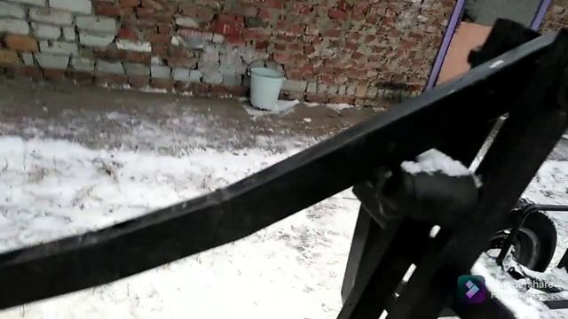 обзор самопогрузчика{рулонов сена} 1часть.