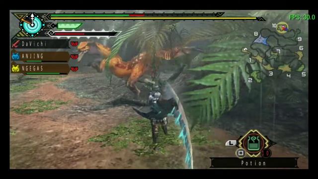 Monster Hunter Portable 3rd PPSSPP | Slay Great Baggi | Long Sword | PSP | Xiaomi redmi Note 5 смотреть онлайн