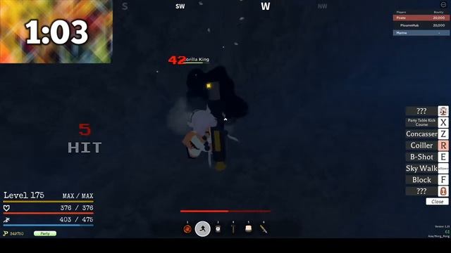 How to easily solo gorilla king in 2 minutes [GPO] no devil fruit смотреть онлайн