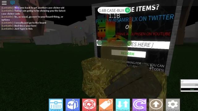 New Case Clicker Exotic Code!!! [Case Clicker - Roblox] смотреть онлайн
