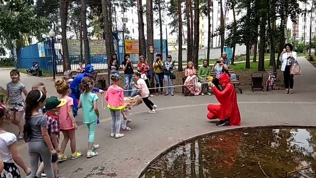 Детский праздник Парке "Совёнок" Воронеж 24.05.2018.VID 134415 смотреть онлайн
