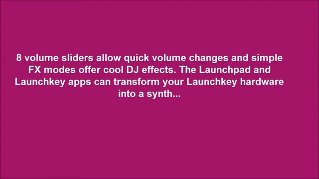 Novation Launchkey 61 Key MIDI Keyboard Controller With Synth Weighted Keys & 50+ Hardware Controls смотреть онлайн