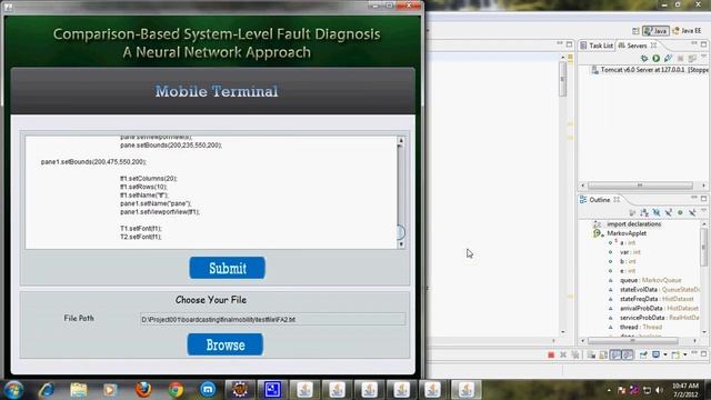 Comparison Based System Level Fault Diagnosis A Neural Network Approach in Java смотреть онлайн