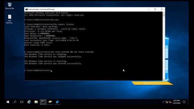 NTP Configuration in Server 2016 смотреть онлайн