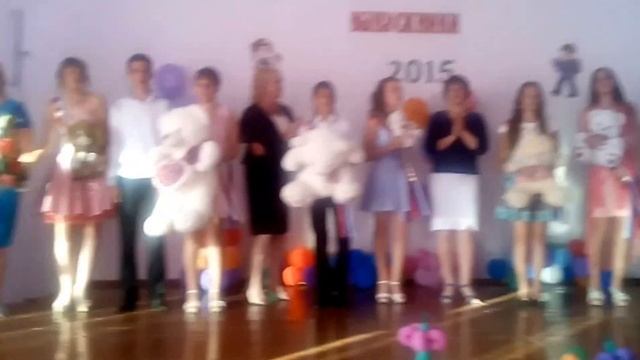 МБОУ УБСОШ Выпускной 9 класс. 2015 год часть2 смотреть онлайн