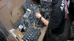 Subaru Tribeca B9 EZ30D (Ремонт ДВС) Сборка блока