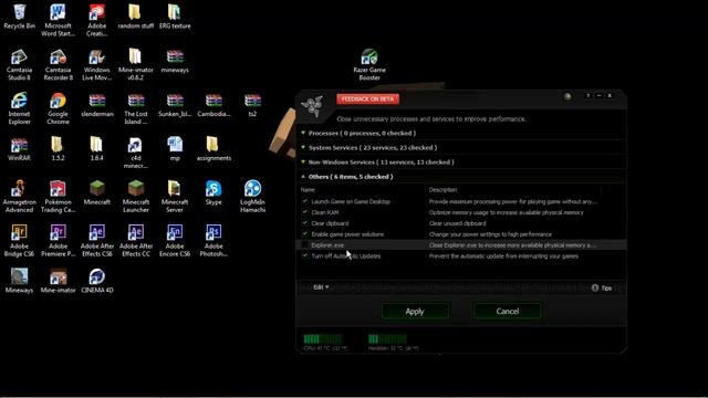 How to Make Minecraft Not Lag Pt.3 - Razer Cortex: Game Booster + Tutorial [1.6.4] смотреть онлайн