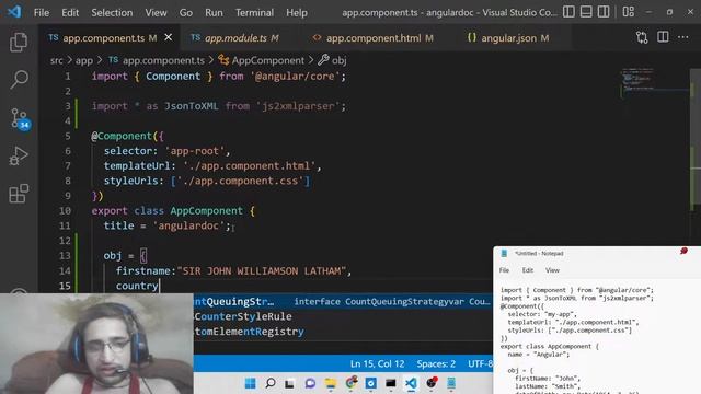 Angular 13 js2xmlparser Project to Parse JSON Data to XML in Browser Using TypeScript смотреть онлайн