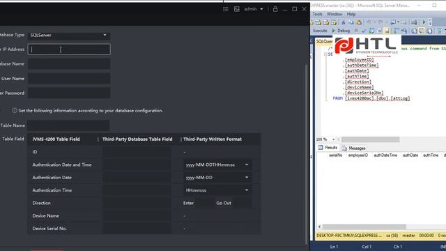 iVMS4200ac & SQL Server Integration | Hikvision смотреть онлайн
