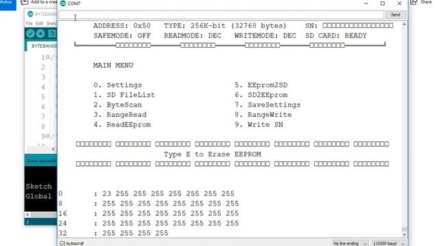 Arduino I2C External I²C EEPROM BYTEBANGER OVERVIEW смотреть онлайн