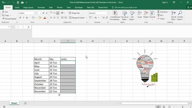 How to Add Measurement Units in the Number смотреть онлайн