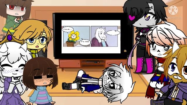 Undertale react to flowey part 2/3 смотреть онлайн