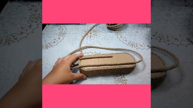 DIY. Делаю красивый набор для специй на праздничный стол из джутового шпагата! смотреть онлайн