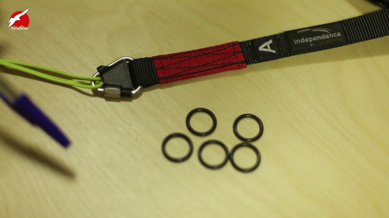 Парапланеризм: резиновые кольца для фиксации строп на коннекторах свободных концов смотреть онлайн