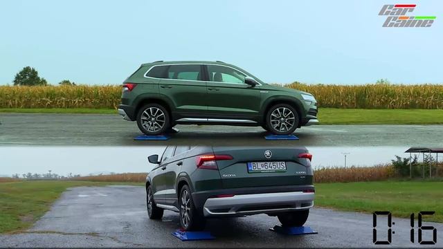 Škoda Karoq Scout 4x4 Test On Rollers- CarCaine