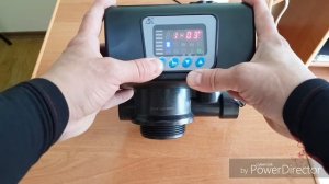 RUNXIN F67B1 Настройка клапана управления.