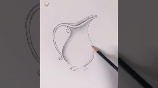 How To Draw a Jug | Beautiful Water Jug Drawing wit Only 2B Pencil Shading | Still Life Drawing смотреть онлайн