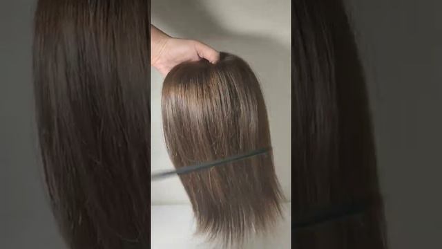 Накладка из натуральных волос ручная работы/ topper hand made смотреть онлайн
