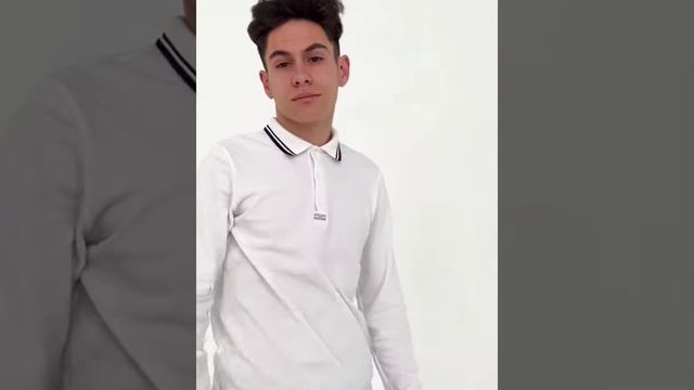 Футболка-поло (длинный рукав) для мальчика SMIL 114802 Белый смотреть онлайн