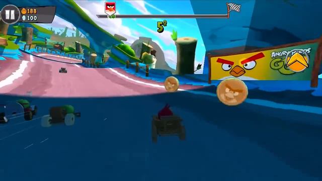 ANGRY BIRDS GO! - GAMEPLAY IOS/ANDROID смотреть онлайн