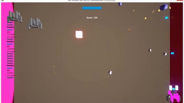 space shooter 2d test2