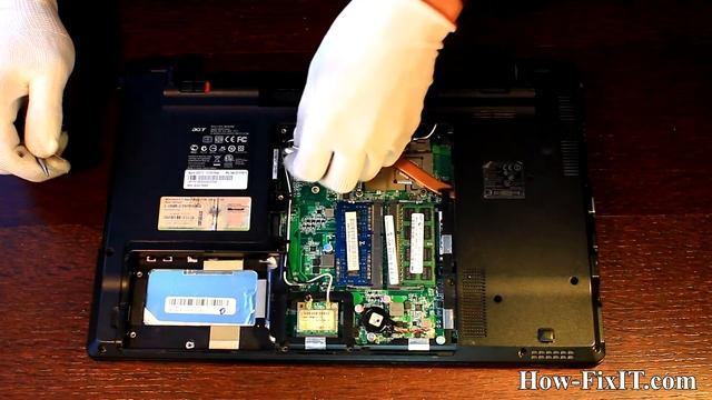 Acer Aspire 5820 Laptop Reassembly Guide after Maintenance смотреть онлайн