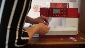 Готовим машинку к вышивке. #PFAFF creative 1.5