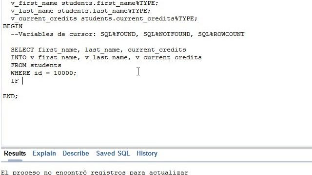 PLSQL Básico - Cursores Implícitos (Implicit Cursors) смотреть онлайн