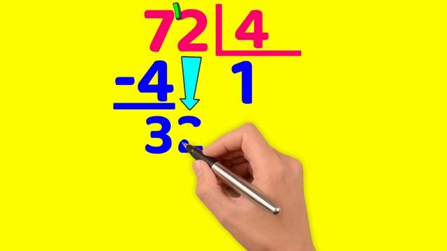 COMO CALCULAR 72 DIVIDIDO POR 4?| Dividir 72 Por 4