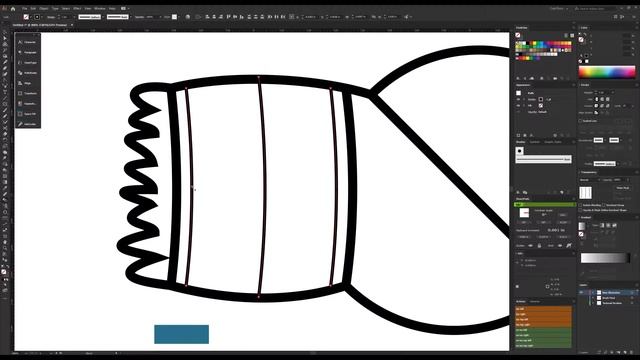 Making a custom dynamic rope brush in Adobe Illustrator смотреть онлайн