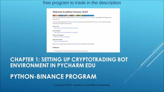 Binance Bot Tutorial - Intro Python Auto Trading Software - Chapter 1 смотреть онлайн