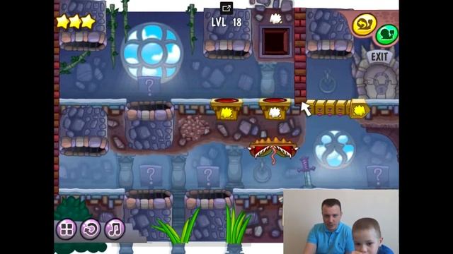 УЛИТКА БОБ 7 История про драконов, полное прохождение игры - Snail Bob 7 fantasy story смотреть онлайн