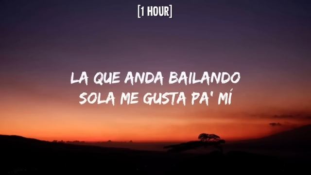 Eslabon Armado, Peso Pluma - Ella Baila Sola (1 HOUR/Letra/Lyrics) | compa qué le parece esa morra смотреть онлайн