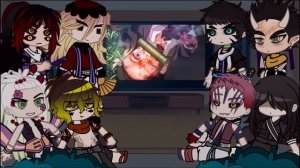 UpperMoons React to Nezuko Conquers The Sun || Swordsmith Village Arc || Gacha React