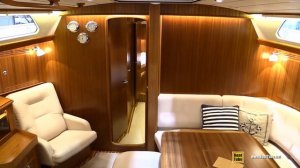 2018 Hallberg Rassy 48 Sailing Yacht - Walkaround - 2018 Boot Dusseldorf Boat Show