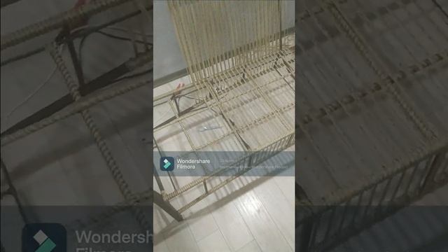 Плетение ротангом. Диван на металлическом каркасе. Часть 1. Жгуты усиления. Стоячки смотреть онлайн