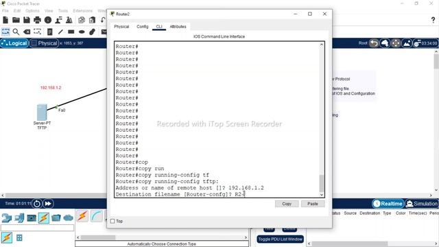 How to Backup Router running-config on TFTP server|How to Restore configuration from TFTP server смотреть онлайн