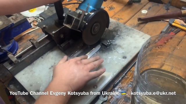 Как быстро сделать долы на ноже