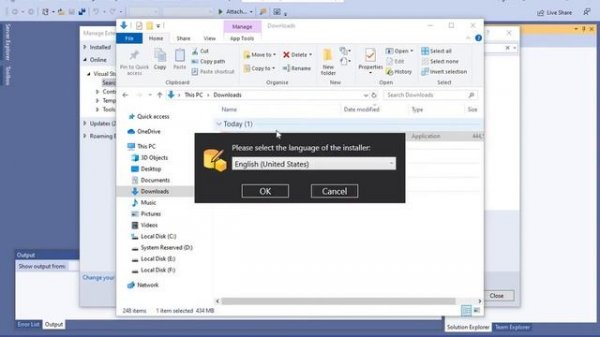 SSIS (SQL Server Integration Services) download/install in Visual Studio 2019
