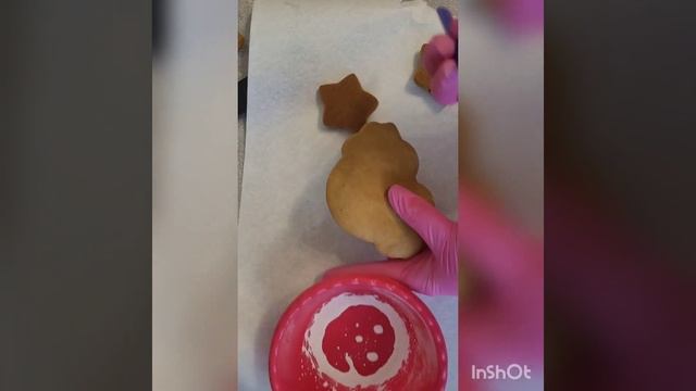 пряники. фон на пряниках смотреть онлайн