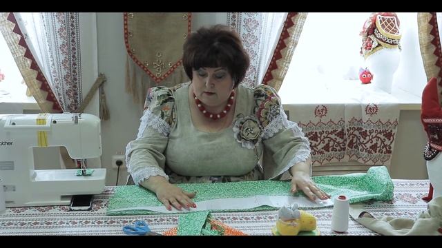 «Живая нить традиций» (Изготовление элемента женского русского народного костюма) смотреть онлайн