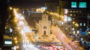 Путешествие по России. Как выглядит Новосибирск с высоты.