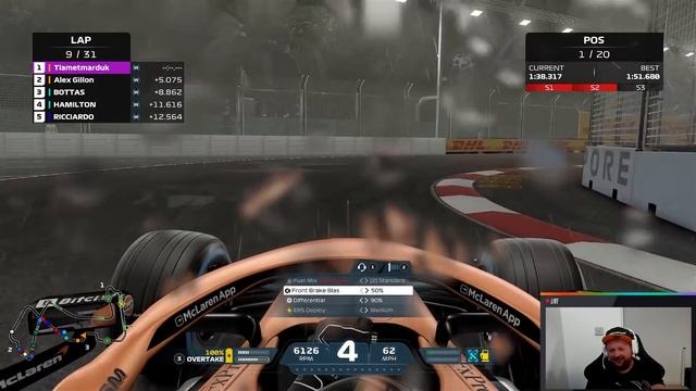 F1 2021 Co Op Career Mode Part 29: Street Circuit Merchant смотреть онлайн