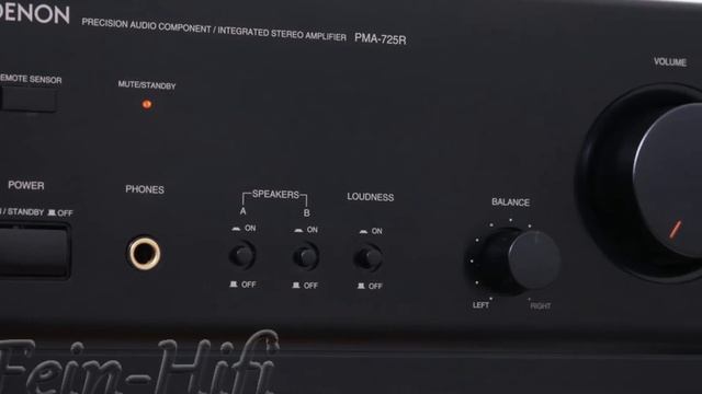 Denon PMA-725R Stereo Vollverstärker смотреть онлайн
