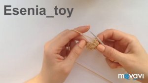 Ухо. Медведь крючком. Игрушка