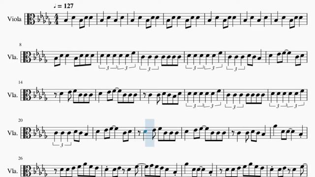 Viola Sheet Music: How to play Falling by Trevor Daniel смотреть онлайн