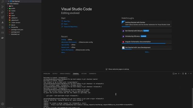 Git branching & Merge strategies PART - 1 смотреть онлайн
